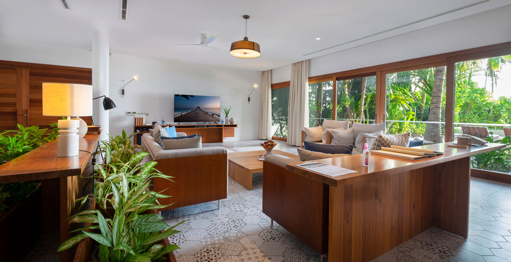 Amilla Beach Residences - 4 Bedroom - Entertainment area